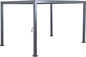 Garden Impressions Pergola Ysa tuinpaviljoen 300x400 cm - donker grijs