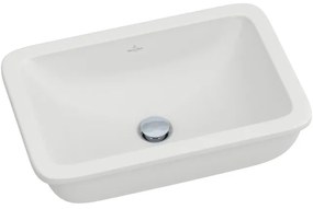 Villeroy & Boch Loop & Friends Onderbouwwastafel - 540 x 340 x 185 mm - Wit Alpin CeramicPlus - zonder overloop 616301R1