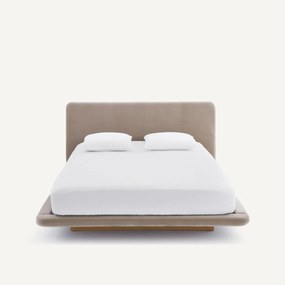 2-zits platform bed, essen en fluweel, SLICE