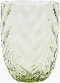 Mondgeblazen tumblers Wave, 6-delig