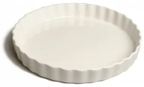 Taart-/ quichevorm, porselein,Ø 30 cm