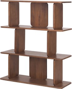 Open Wandkast Bruin - 120x45x140cm.