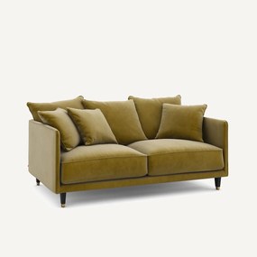 3-zits compacte fluwelen zetel, Lazare