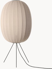 Handgemaakte kleine tripod vloerlamp Knit-Wit