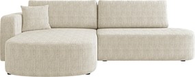 Hoekbank TrendyNest Infa, Aanwezig, Aanwezig, 252x175x82cm, 111 kg, Poten: Kunststof