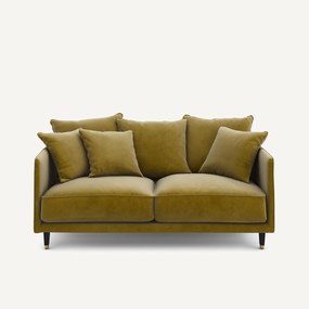 3-zits compacte fluwelen zetel, Lazare