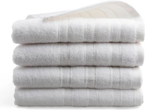 Handdoek DoubleLife Recycled Cotton Collectie– 4 stuks – 50×100 – bright white
