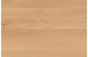 Goossens Eettafel Blade, Strak blad rond 140 x 140 cm 6 cm dik