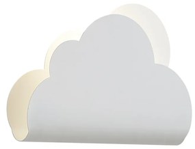 Kinder wandlamp wit wolk met zon - Cloudy