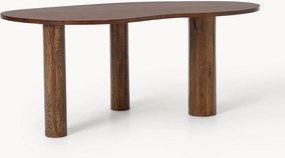 Eettafel Naruto van eikenhout in organische vorm, in verschillende formaten