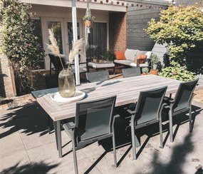 Bernstein Amberg dining tuinstoel stapelbaar
