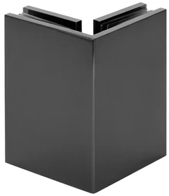 Brauer JC profielloze inloopdouche 90x110/30cm reversed gunmetal geborsteld