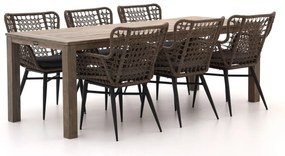 Intenso Busso/ROUGH-S 220cm dining tuinset 7-delig