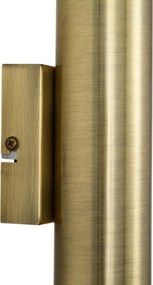 Moderne wandlamp brons 2-lichts - Jeana