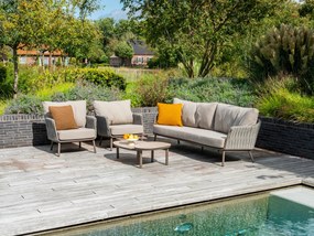 Taste by 4 Seasons Cannes loungeset terre Loungeset   bruin weerbestendig