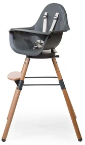 CHILDHOME Kinderstoel 2-in-1 Evolu One.80° antraciet