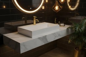 Conglomeraat wastafel Goya 60 cm