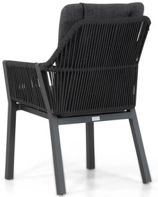 Tuinstoel Rope Grijs-antraciet Lifestyle Garden Furniture Verona  antraciet