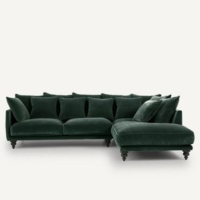 Fluwelen hoekbank, LAZARE