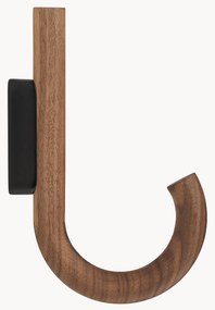 Walnoothouten wandhaak Umbrella, in verschillende formaten