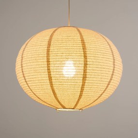 Linnen bollamp, diameter 50 cm, MARY