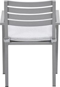 Garden Impressions Amarillo tuinset 5-delig taupe - Milou tuintafel 160x90 cm