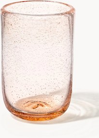 Mondgeblazen longdrinkglazen Hippolyte met luchtbellen, 4-delig