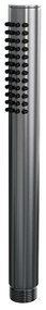 Brauer Gunmetal Edition complete inbouw regendouche met staafhanddouche, rechte wandarm en hoofddouche 20cm set 1 gunmetal geborsteld PVD