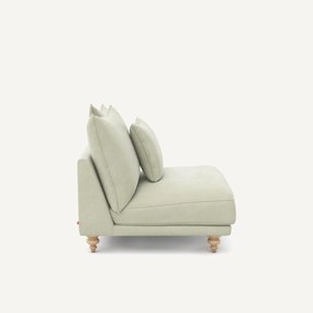 Bank van stonewashed fluweel, Lazare