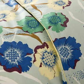 Dekbedovertrek in perkalkatoen, bloemenprint, MOWAN