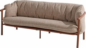 4 Seasons Outdoor Coral 3-zits loungebank Spicy Loungebank beige weerbestendig
