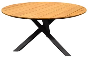 San Jose dining tuintafel 150xH74 cm rond teak blad