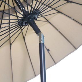 Garden Impressions Parasol Manilla Ø250 cm - taupe