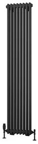 Eastbrook Rivassa 2 koloms verwarming 180x38,3cm Antraciet 1245 watt