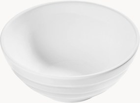 Handgemaakte schaal White-flamed