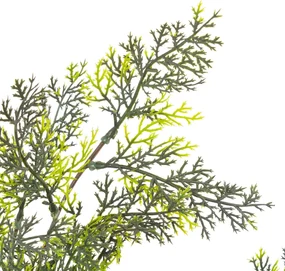 vidaXL Kunstplant met pot cipresboom 150 cm groen