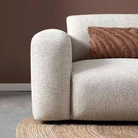 PEPP Interiors Soul Beige Hoekbank Met Ottoman Rechts