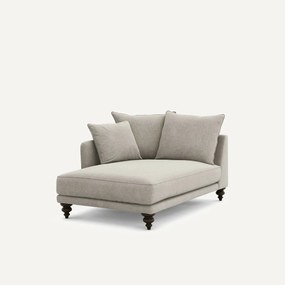 Chenille fluwelen longchair, Lazare