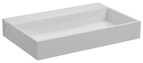 Clou Mini Wash Me Plus fontein mineraalmarmer 48cm wit glans