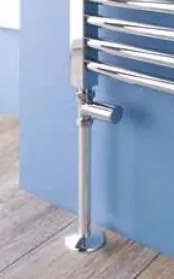 Eastbrook Pipes verdekking radiatorbuis 20cm met rozet chroom