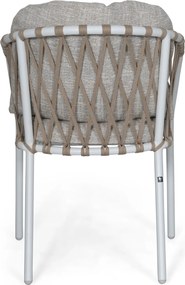 Tuinset 6 personen 220 cm Rope Wit Lifestyle Garden Furniture Morano/Tavona