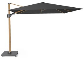 Zweefparasol  3x3m T2 premium (excl. voet) Grijs-antraciet Platinum Challenger