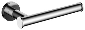Hotbath &More toiletrolhouder geborsteld gunmetal PVD