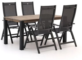 Hartman Troy/ROUGH-S 160cm dining tuinset 5-delig verstelbaar