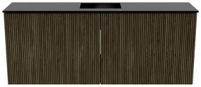 Mondiaz Joya 100cm toiletmeubel shadow met wastafel faye midden zonder kraangat urban