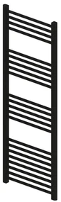 Eastbrook Wingrave verticale verwarming 140x50cm mat zwart 676 watt
