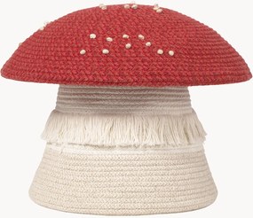 Handgemaakte kinderopbergmand Back To School met deksel