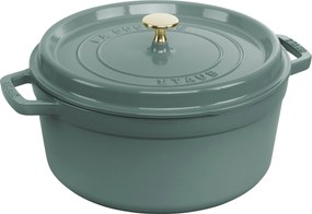 Staub La Cocotte Cocotte 26 cm / 5,25 l, Rond, eucalyptus - La Cocotte - Staub