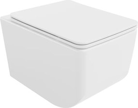 Mexen Vera hangend wc Rimless met slim, afneembare duroplast zitting, wit - 30164000