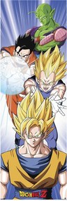 Poster Dragon Ball - Saiyans, (53 x 158 cm)